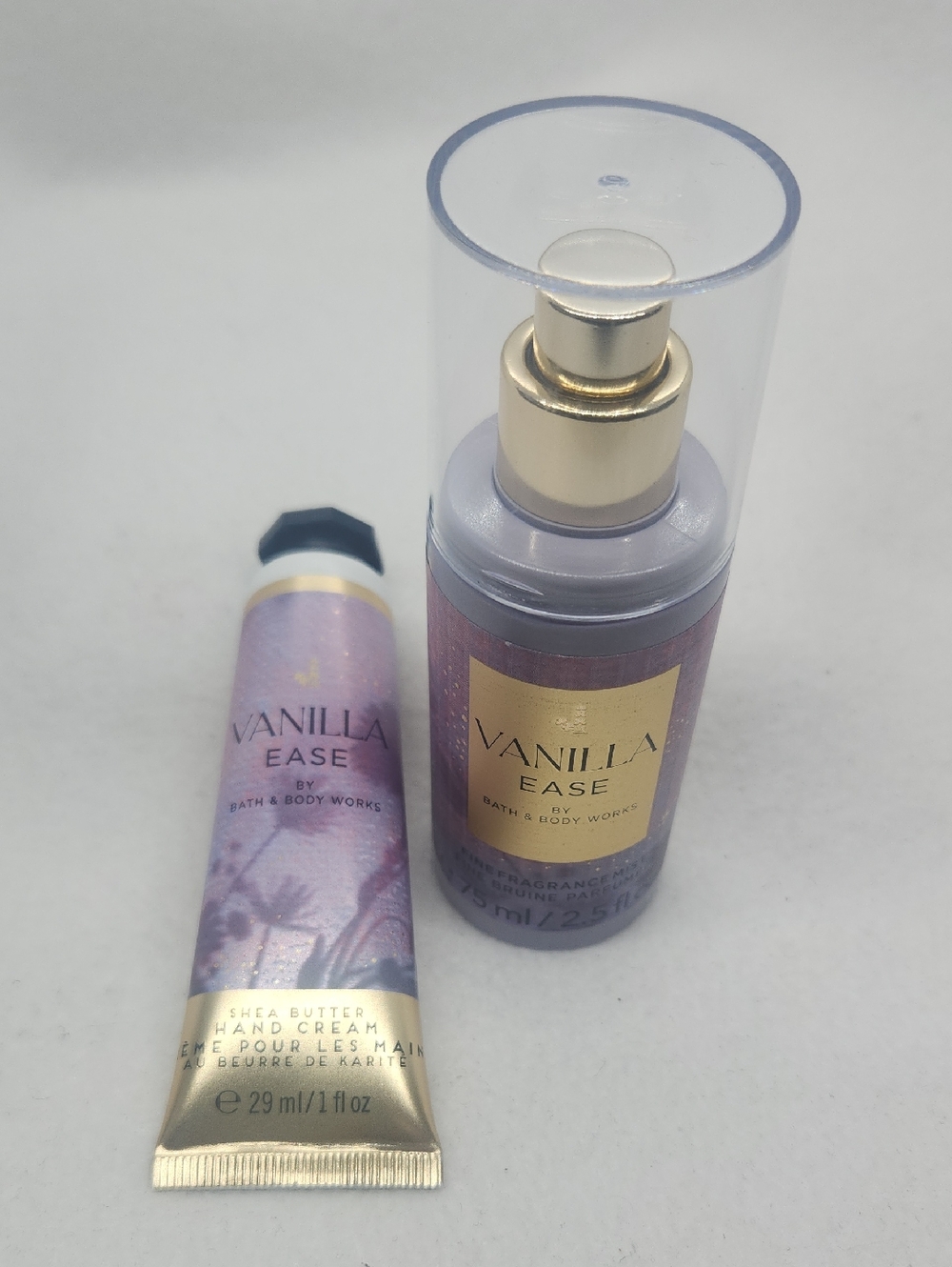 Bath & Body Works Sale Purse Set Vanilla Ease Hand Cream & Mist